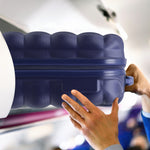 Medium 25" Hard Shell Bubble Design Check-in Suitcase Hold Luggage Bag 20kg+ | Medium | Navy Blue