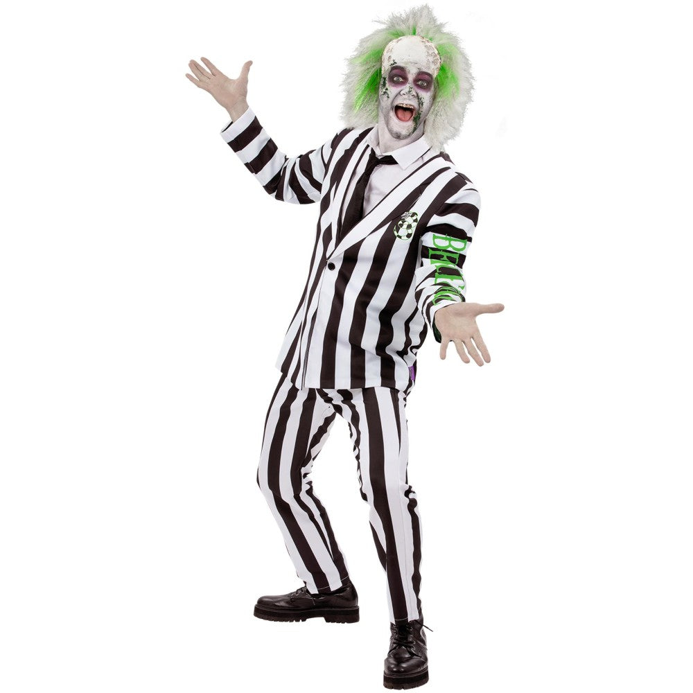 Beetlejuice Mens Costume | Large