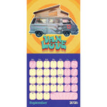 Vw Campervan 2026 Square Calendar Official Product