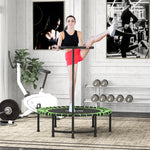 Trampoline Outdoor Bouncer Jumper Adjustable Handle | Green