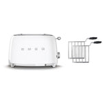 Tsf01, Tssr01 2 Slice Toaster With 2-sandwich Racks Set | White