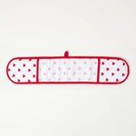 Red Hearts Cotton Double Oven Glove