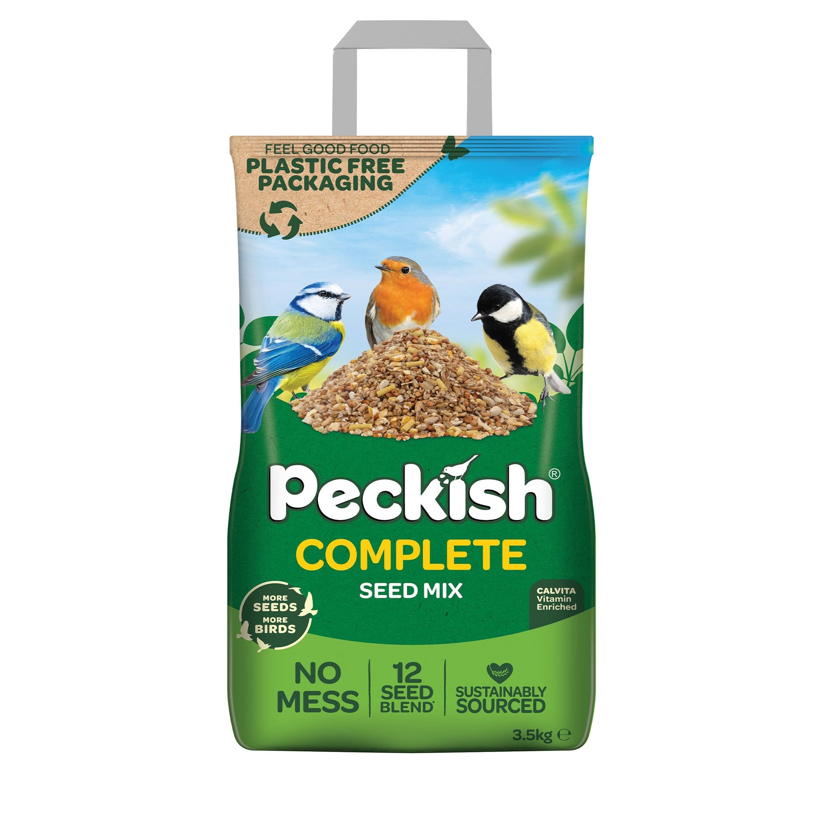 Complete Seed Mix 3.5kg, Husk-free, 100% Edible | 3.5kg