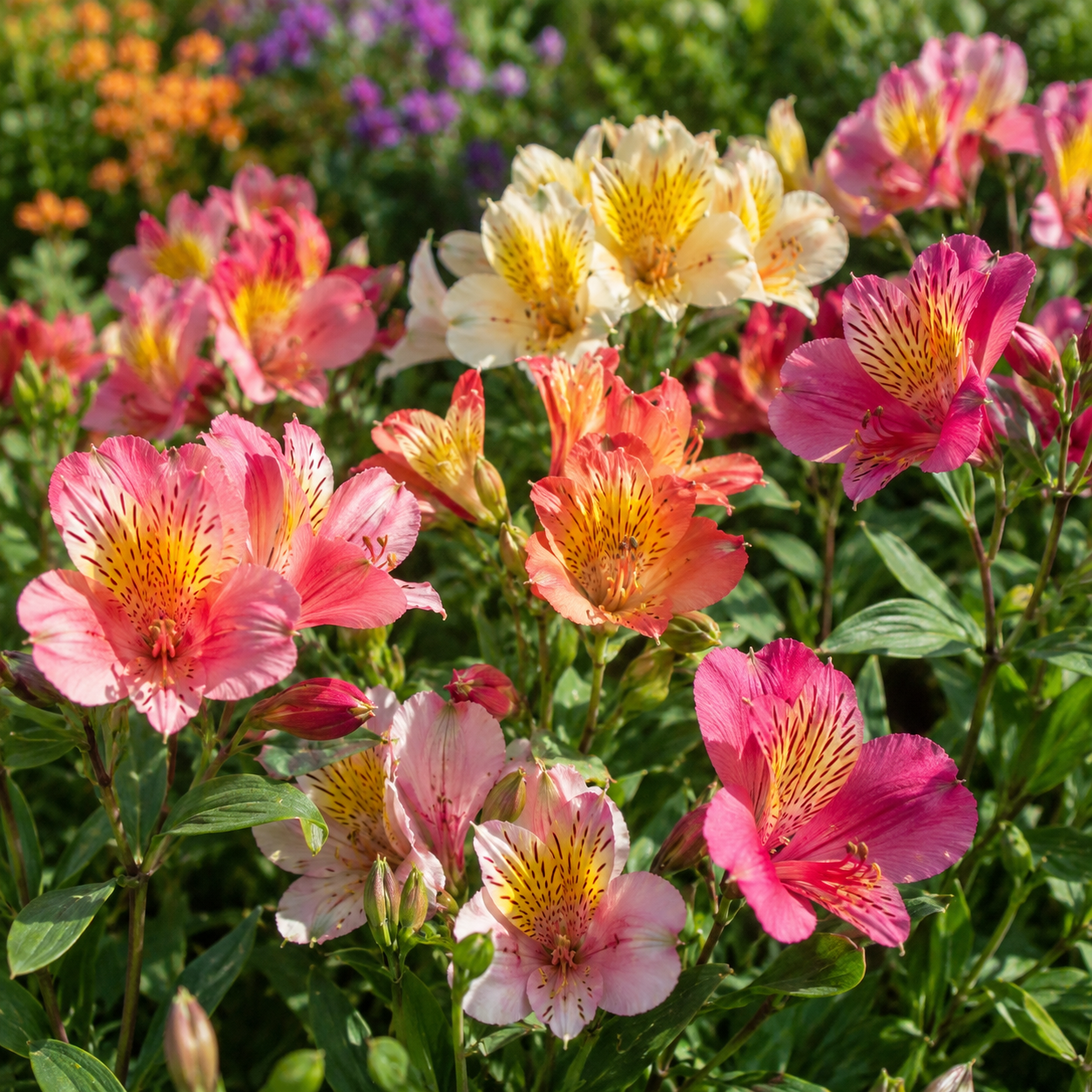 Exclusive Alstroemeria Collection - 3 x 9cm Pots