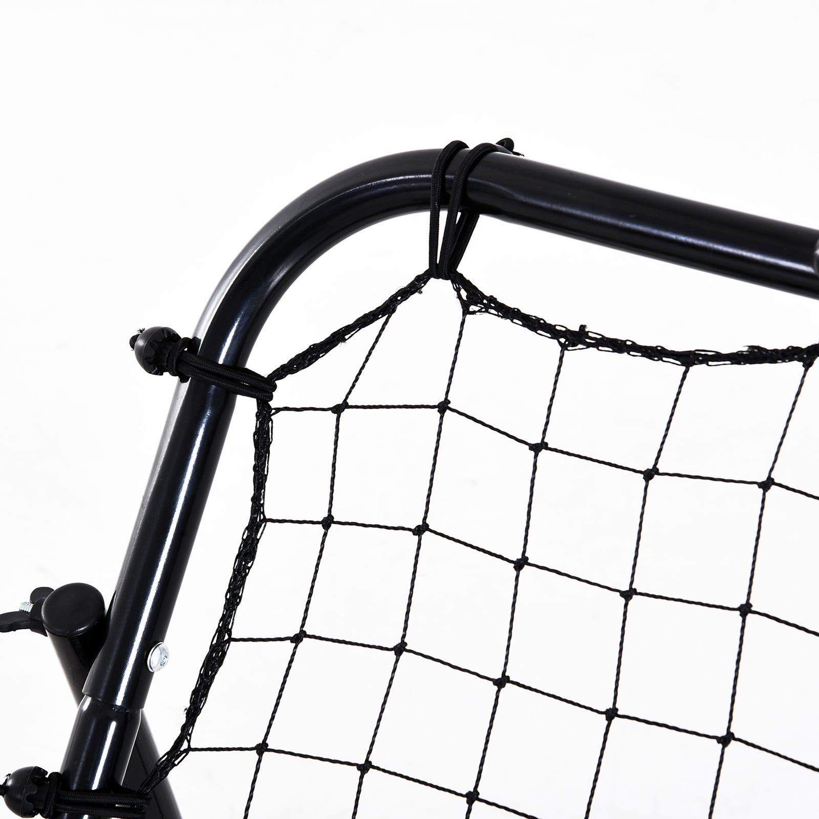 Rebounder Net Practise Football Kickback Target Goal | Black