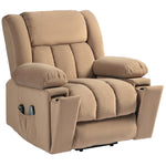 Power Lift Recliner Chair With Vibration Massage, Usb | Brown
