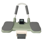 Centra Ab Roller With Auto Rebound Lcd Timer Elbow Knee Support Core Trainer