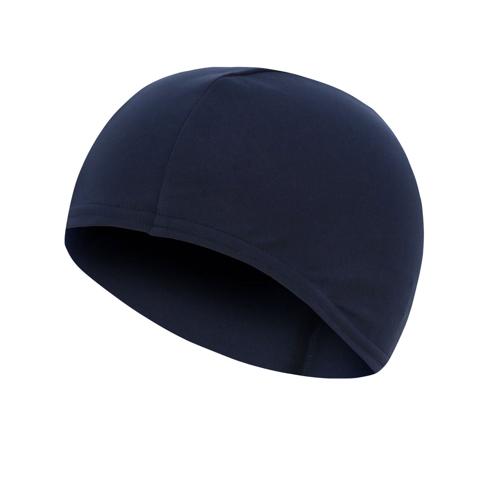 Childrens/kids Polyester Swim Cap | One Size | Black
