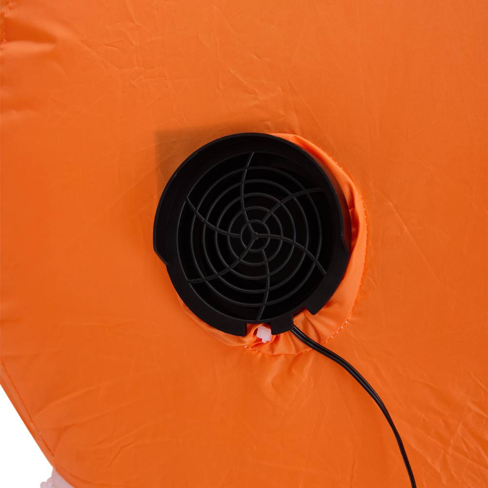 6ft Halloween Inflatable Stacked Pumpkin Ghost Decorations With Build-in Led Lights