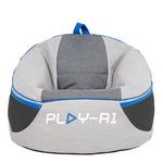 Play-r1 Alpha Junior Gaming Bean Bag Chair | Grey