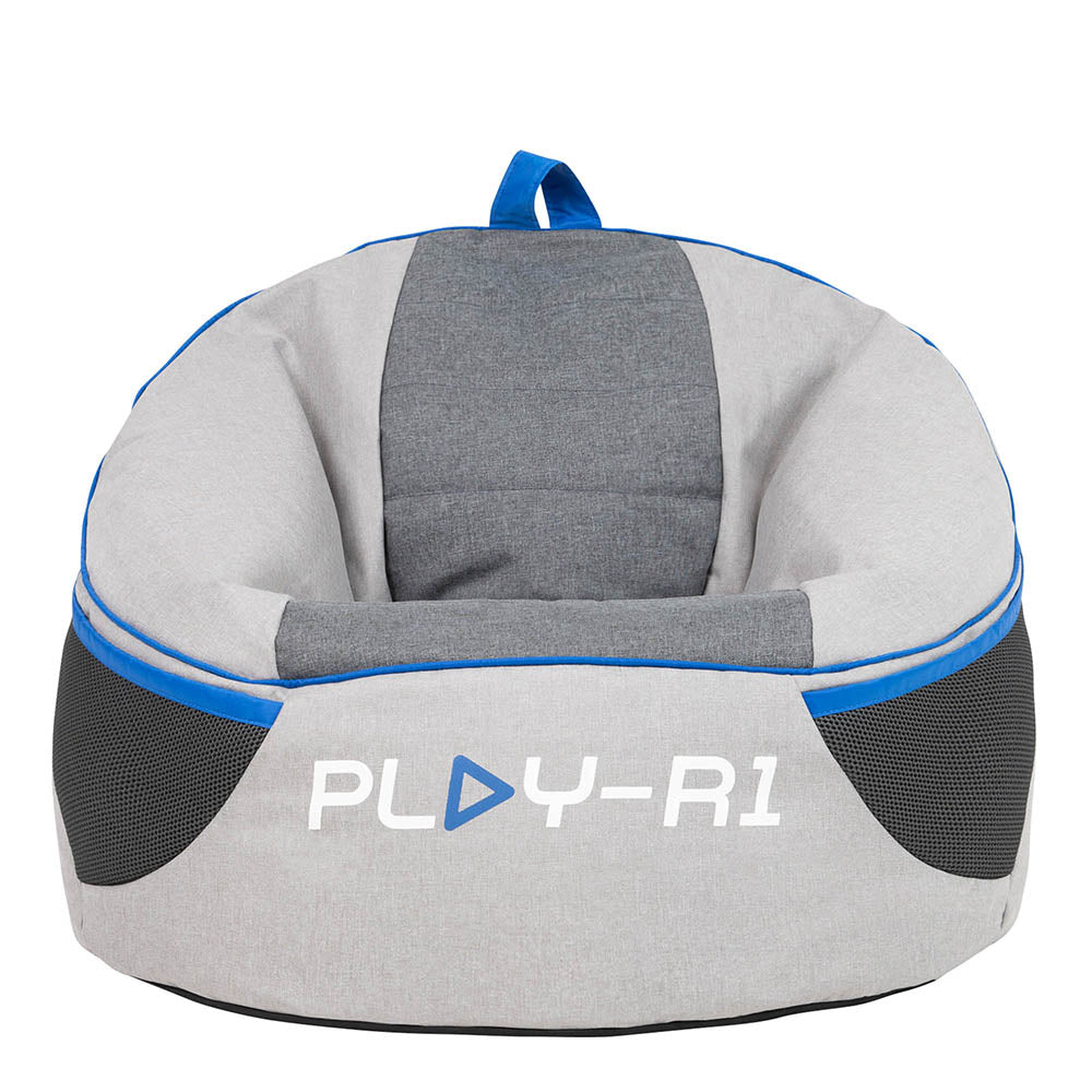 Play-r1 Alpha Junior Gaming Bean Bag Chair | Grey
