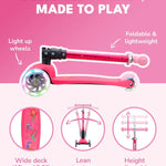 Teeny Fold 3 Wheel Scooter | Mermaid