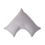 Egyptian Cotton Super Soft V Shaped Pillowcase 330 Tc | V Shape | Grey