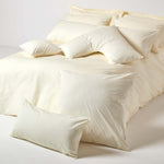 Egyptian Cotton Oxford Pillowcase 200 Tc | 48 x 74cm | Cream