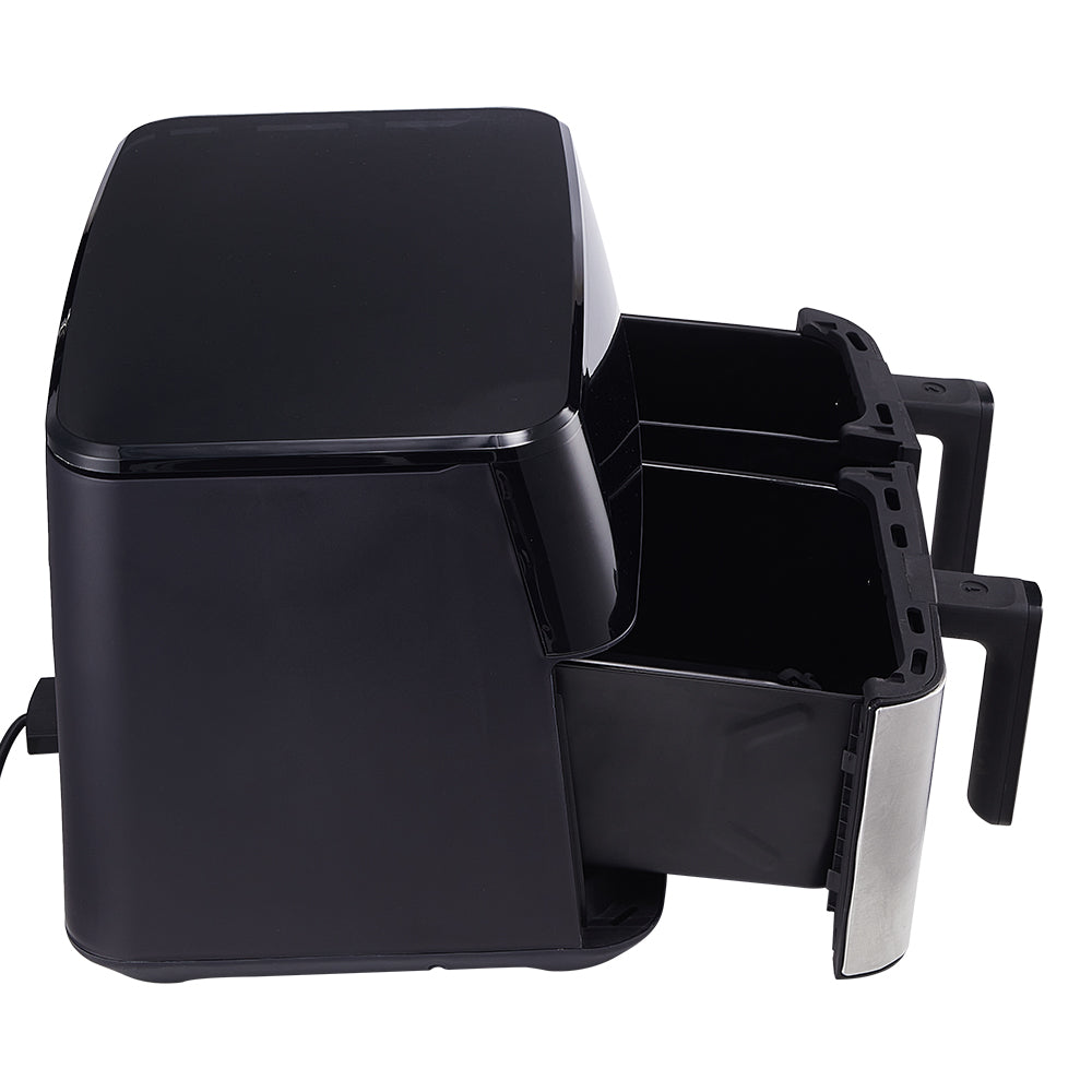 6.5l+3.5l Touch Screen Dual Basket Air Fryer Low-fat Cooking, And Adjustable Temperature For Effortless Meal Prep | Multi Colour
