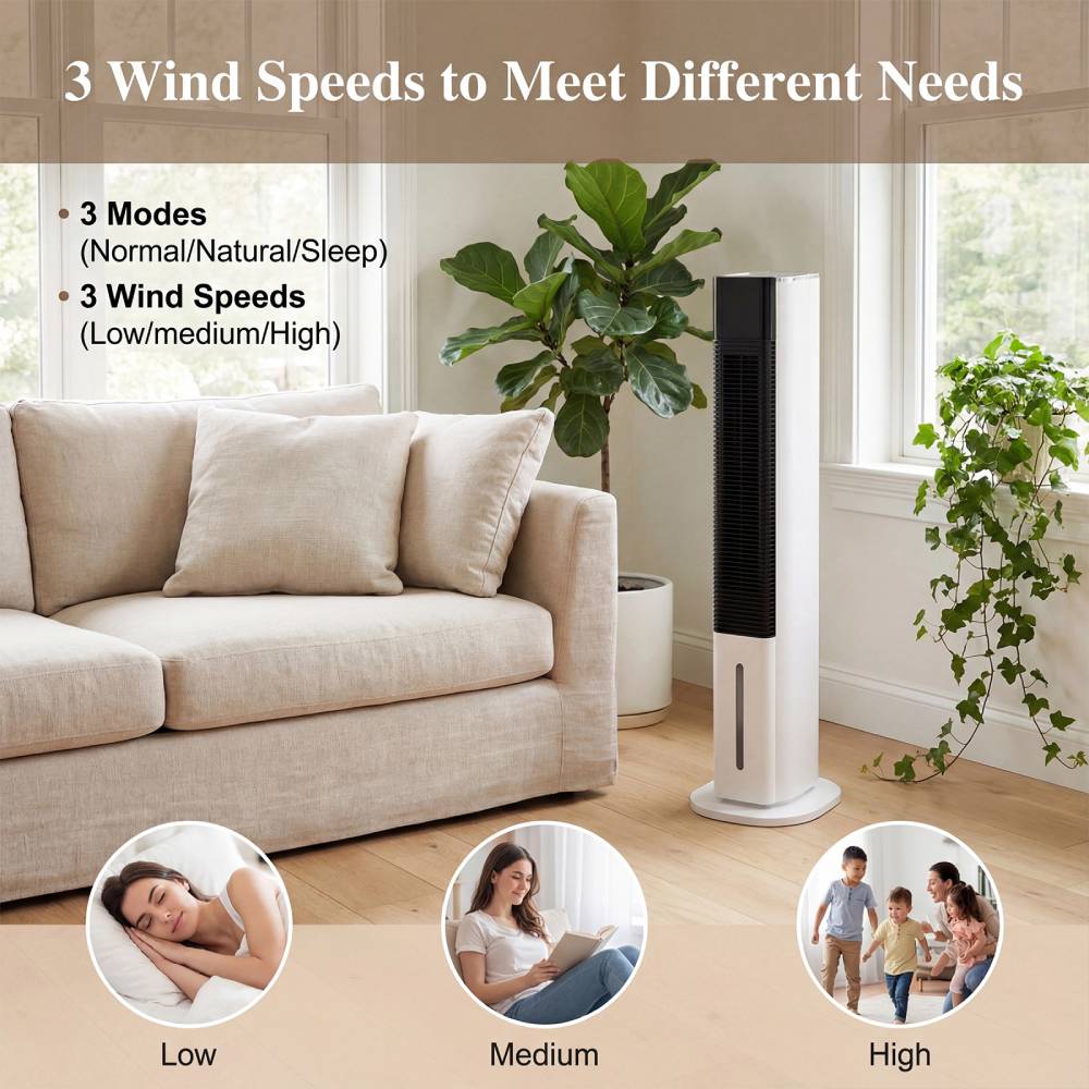 5.4l Evaporative Air Cooler With Remote Control