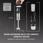 CASO Design Click & Mash Cordless Hand Blender