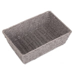 Grey Paper Rope Tray | Small | Gray