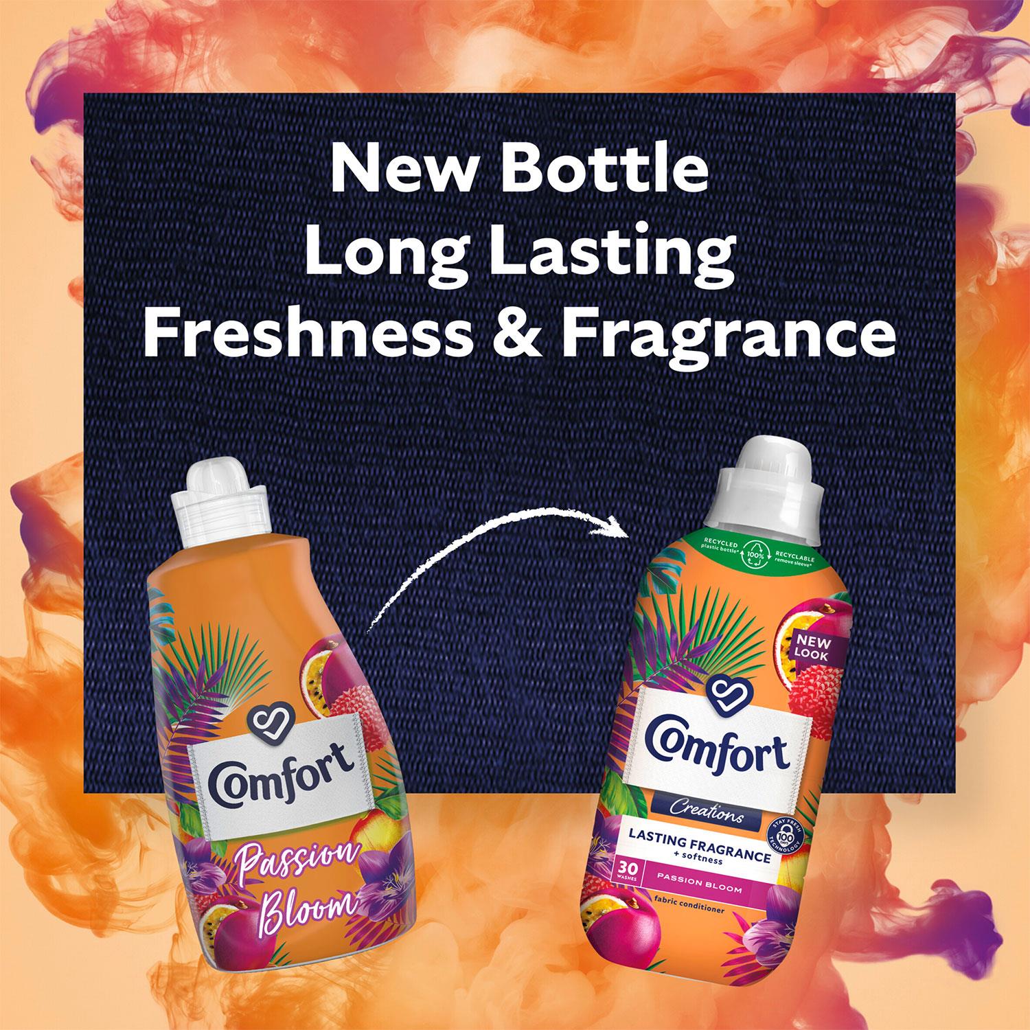 Fabric Conditioner Lasting Fragrance Passion Bloom 900ml, 30 Washes | Set of 4