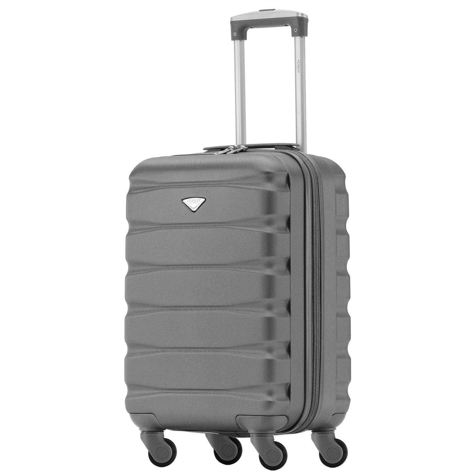 56x36x23cm Lightweight 4 Wheel Carry-on Cabin Suitcase 30+ Airline Approved - Overhead Luggage | 56 x 36 x 23cm | Charcoal