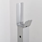 Portable Squat Rack With Wheels For Weight Lifting | Black