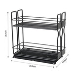 Slide-out Metal Spice Rack For Cabinet
