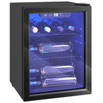 Bottle Wine Cooler, 4-16 C Under Counter Drinks Beer Wine Fridge | L | Black