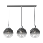 Monte Hand Made Designer Pendant Lamp Smoked Glass Shades