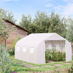 Walk-in Polytunnel Greenhouse 4.5x3x2m