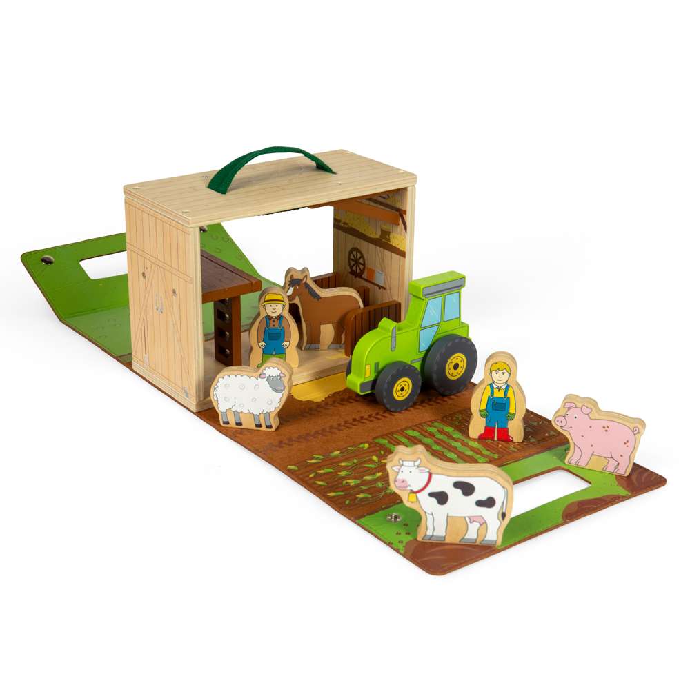 Bigjigs Toys Farm On The Go