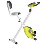 Magnetic Resistance Exercise Bike Foldable | Yellow