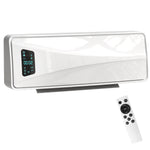 2000w Ceramic Electric Heater With Fan, Wall Heater | White