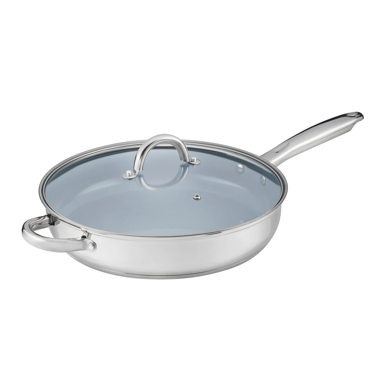 30cm Stainless Steel Long Handled Sauté Pan