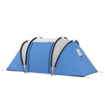 2 Bedroom Camping Tent With Living Area, 3000mm Waterproof | Blue