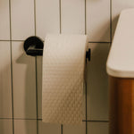 Toilet Roll Holder, Hidden Fixings, Start Collection | Matte Black