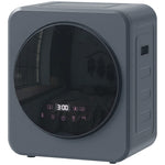 800w Compact Dryer Machine, 4kg Small Vented Tumble Dryer | Grey