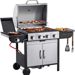 Blazebox 4 + 1 Gas Burner Barbecue