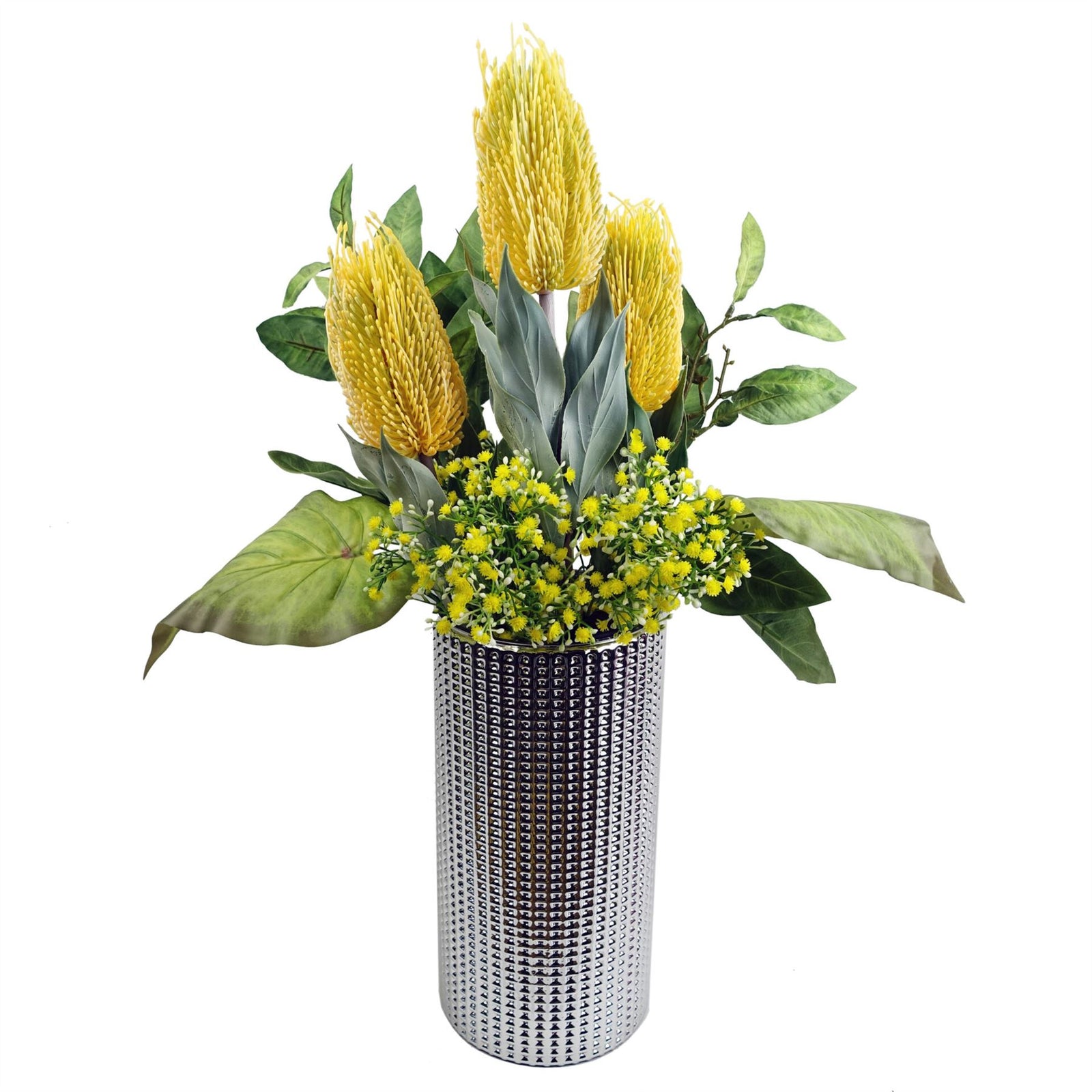 Leaf Pack Of 6 X 90cm Artificial Ficus Foliage Stem