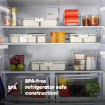 Livivo 4 Compartment Snack Organiser Box Bpa Free Container
