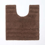 Spa Supreme Luxury Bath Mat | Bath  Pedestal Set | Chocolate