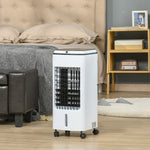 3-in-1 Portable Air Cooler With 4l Water Tank 7.5h Timer