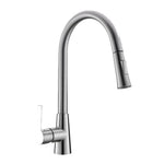 Bath Plus TB+ Pull-out Kitchen Tap Stainless Steel Single Lever