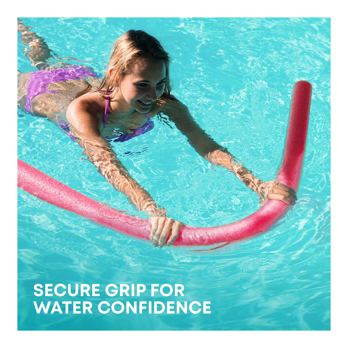 SPLASH! Swimming Pool Noodles For Floating & Water Play Pack Of 2