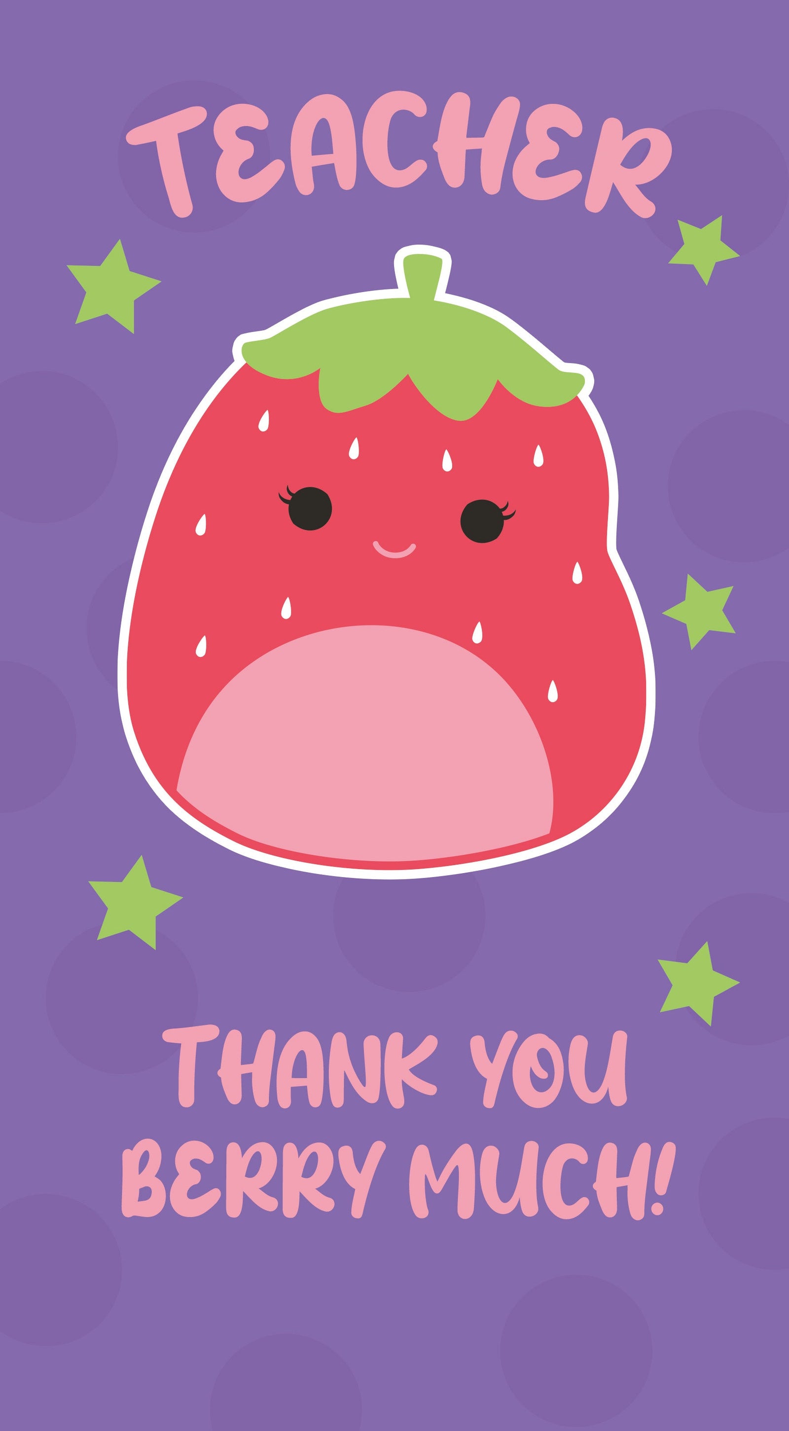 Thank You Teacher Card Official Product