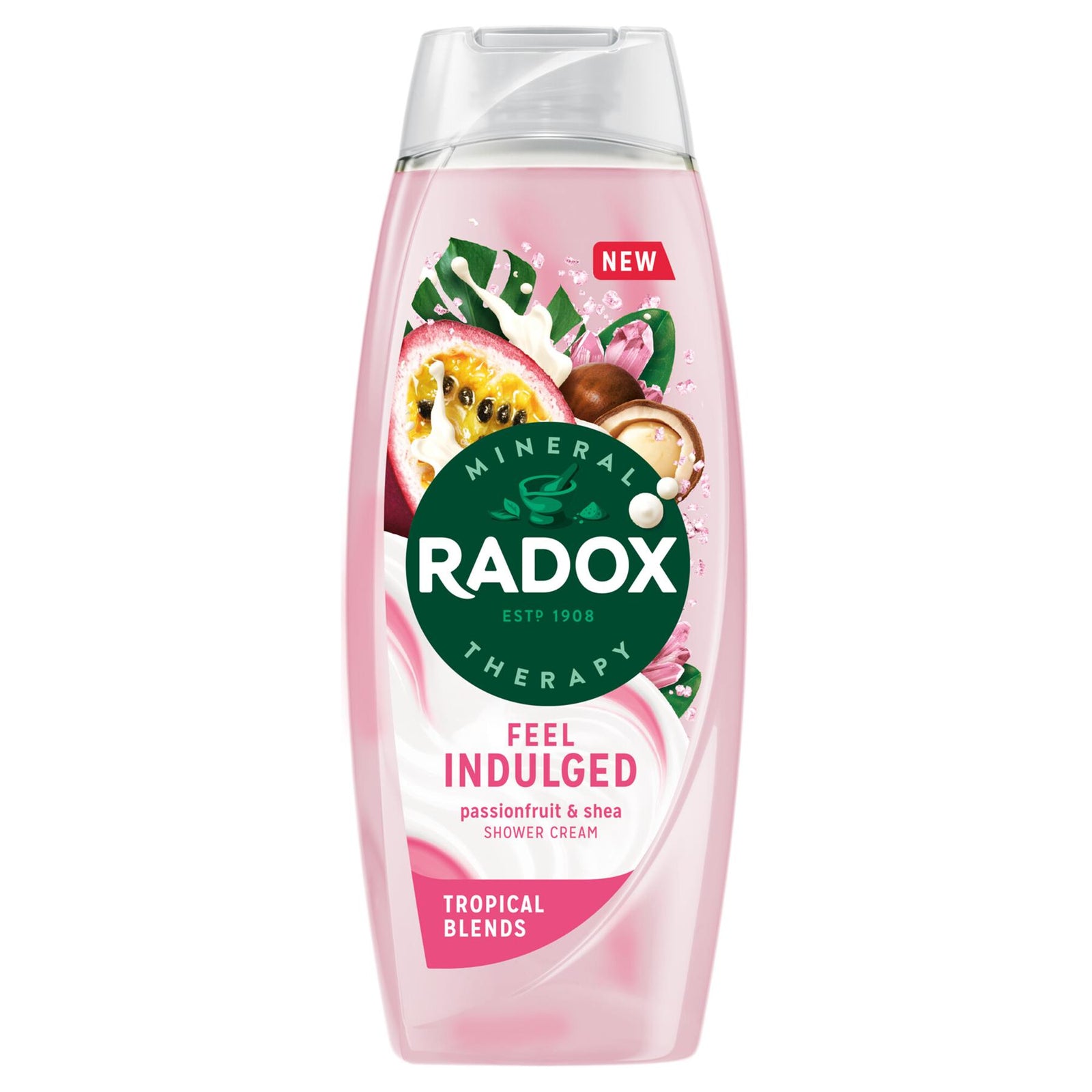 Mineral Therapy Feel Indulged Shower Cream Passion Fruit & Sea, 450ml 3pk | 3