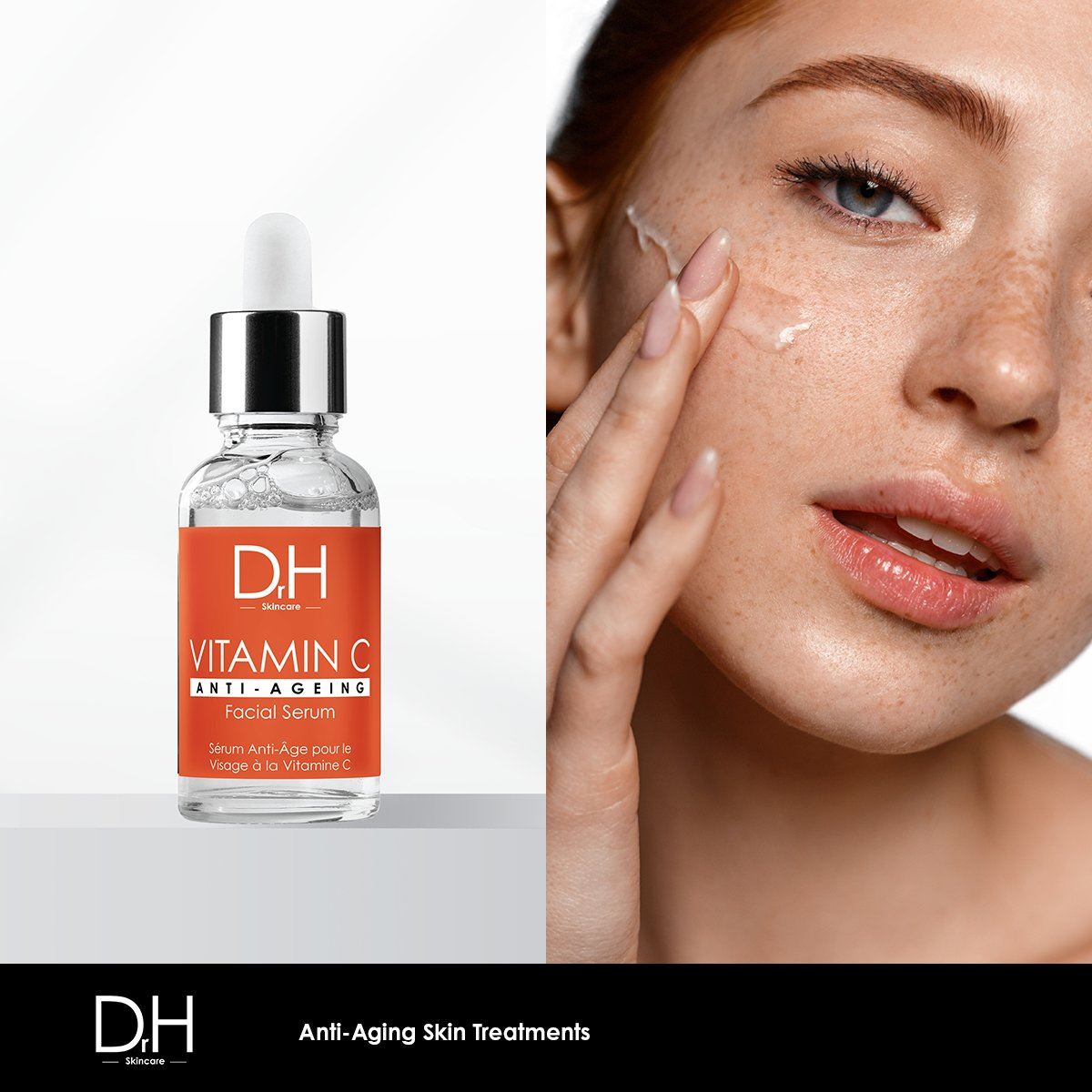 Anti-ageing Vitamin C Facial Serum 30ml For Brightening And Even Skin Tone
