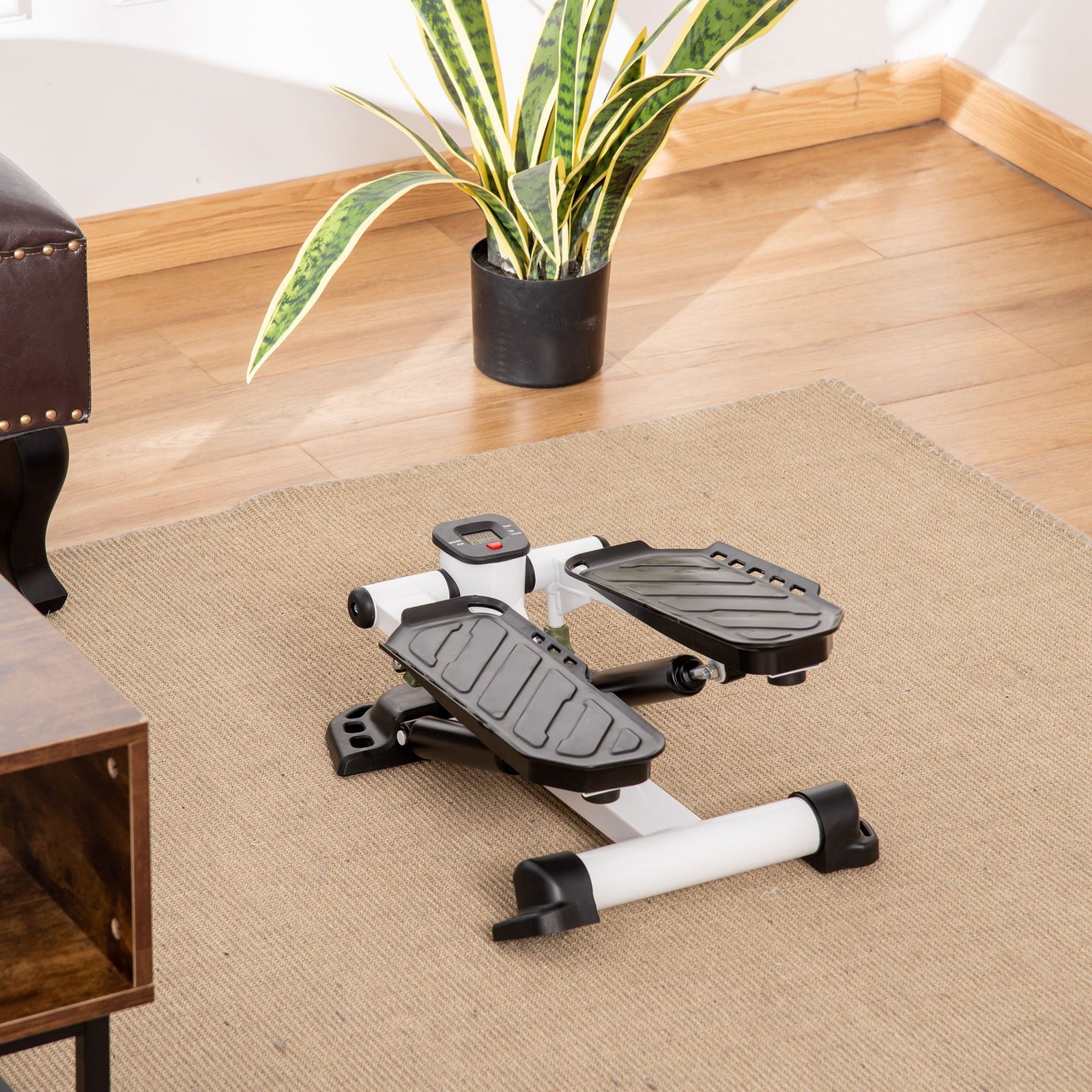 Portable Mini Stepper Steppers For Exercise Workout | Black