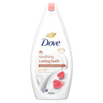 Caring Bath Soak - Almond Cream & Hibiscus, 1/4 Cream, 3 X 450ml