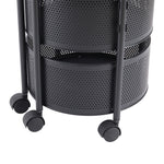 5-tier Kitchen Rotating Storage Rack