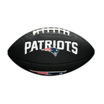 Nfl New England Patriots Synthetic Leather Soft Touch American Football | One Size | Black
